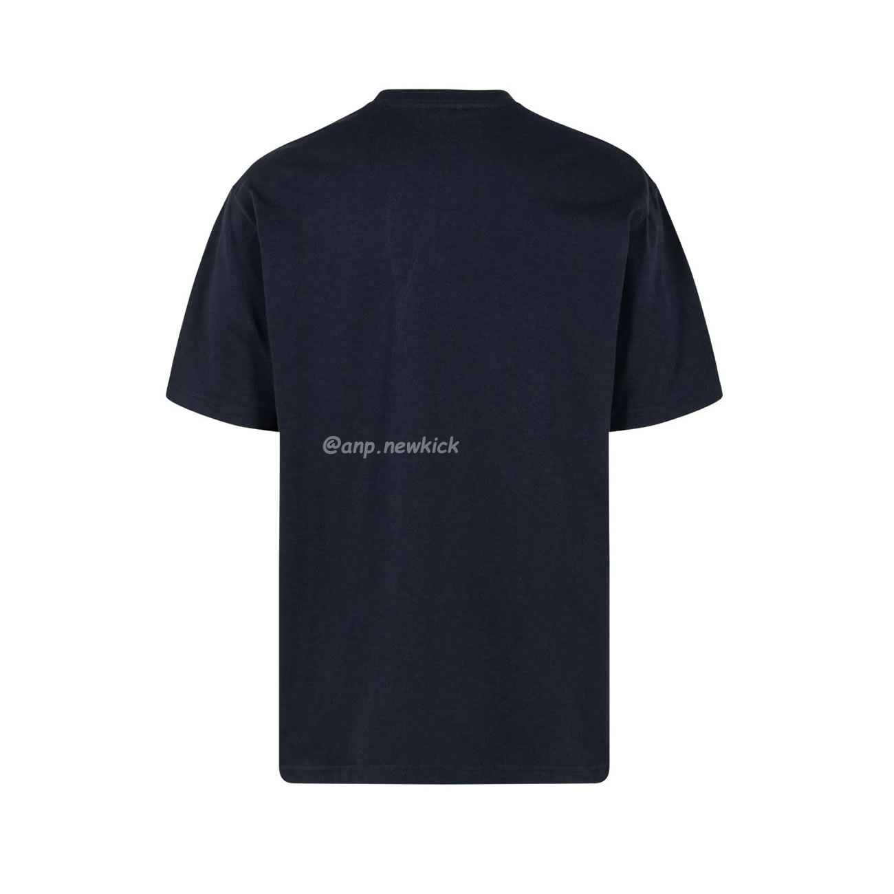 Supreme Box Logo Cotton White Navy Blackt Shirt (8) - newkick.app